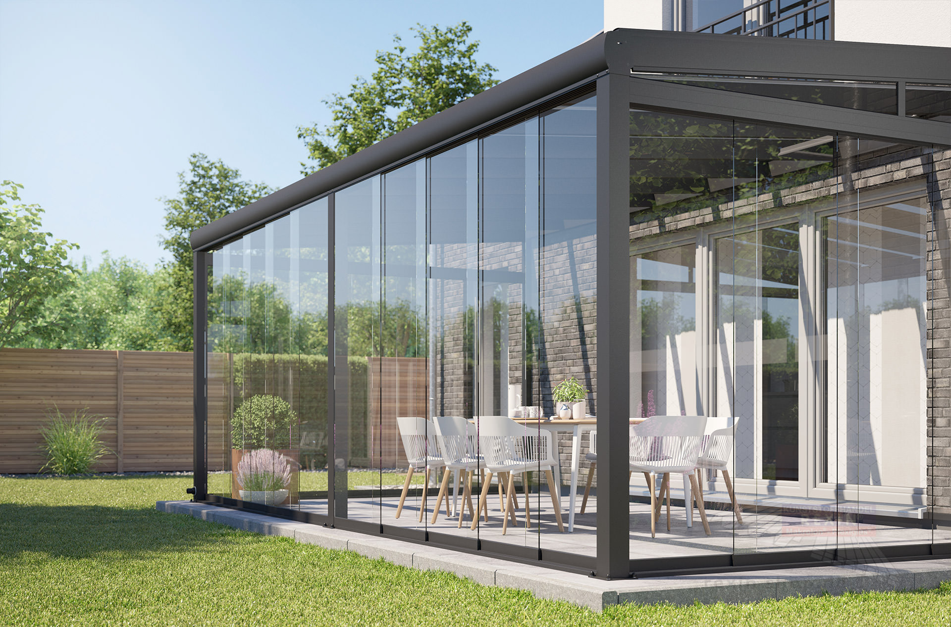 TERRAslide SchiebewandBausatz, 5m Breite, 6spurig